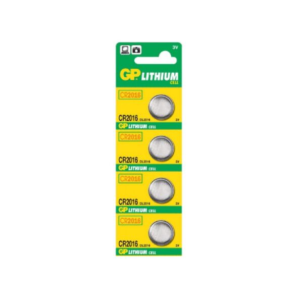 GP Bateria Cell CR2016 90mAh 4 szt.