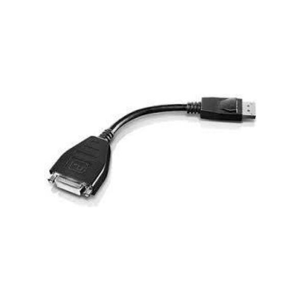 Adapter AV Lenovo DisplayPort - DVI-D czarny (43N9159)