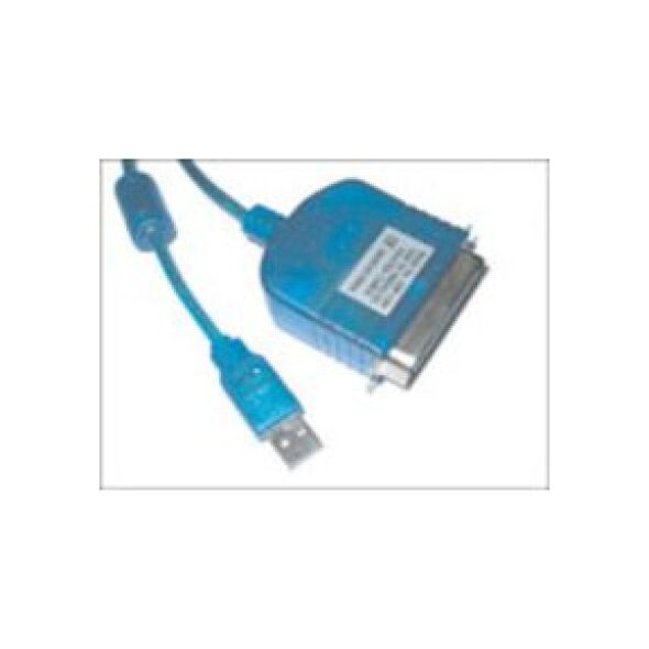 Kabel USB MicroConnect USB-A - IEEE 1284 (LPT) 2 m Niebieski (USBAC36)