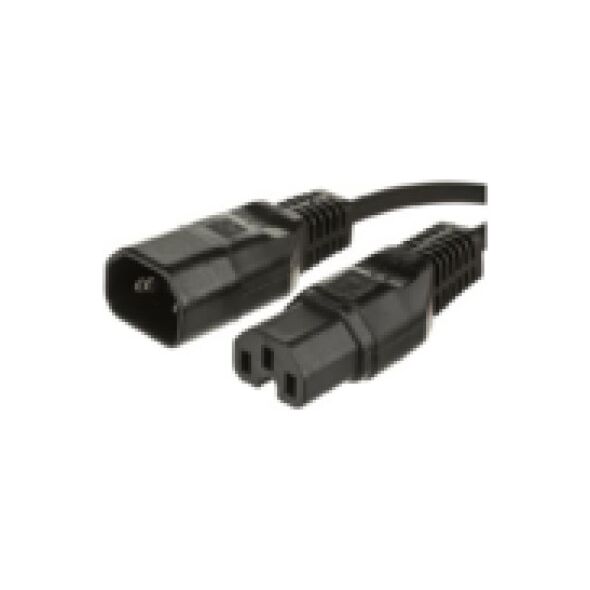 Kabel zasilający MicroConnect C14 - C15, 1.5m (PE011415)