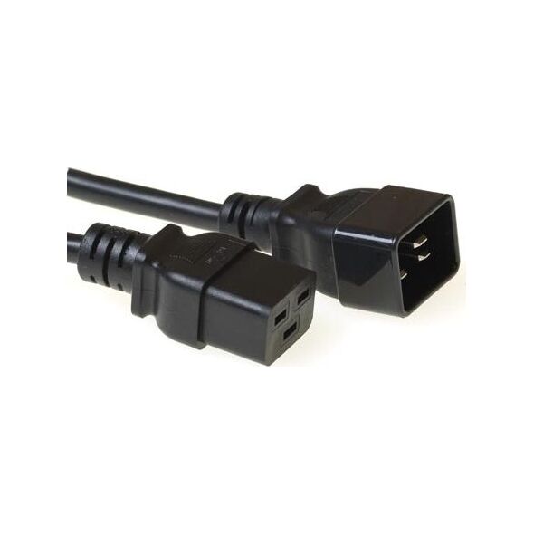 Kabel zasilający MicroConnect Power Cord C19 - C20 16A 1m (PE141510)