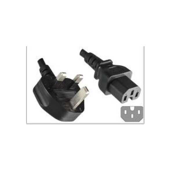 Kabel zasilający MicroConnect UK BS-1363 - C15, 2m (PE090420C15)