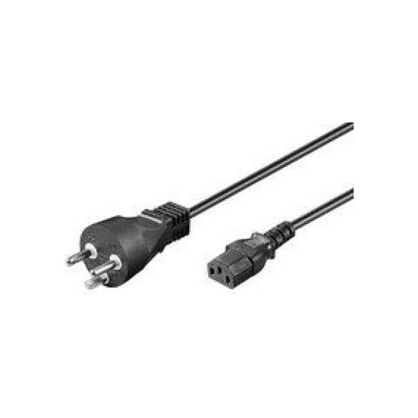 Kabel zasilający MicroConnect PowerCord DK 1m IEC320 - PE12041R