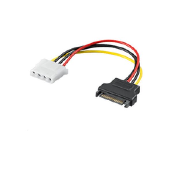 MicroConnect Molex - SATA, 0.17m, Wielokolorowy (PI18041)