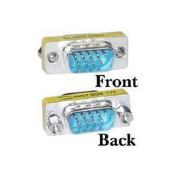 MicroConnect DB-9 - DB-9, Srebrny (MOD99)