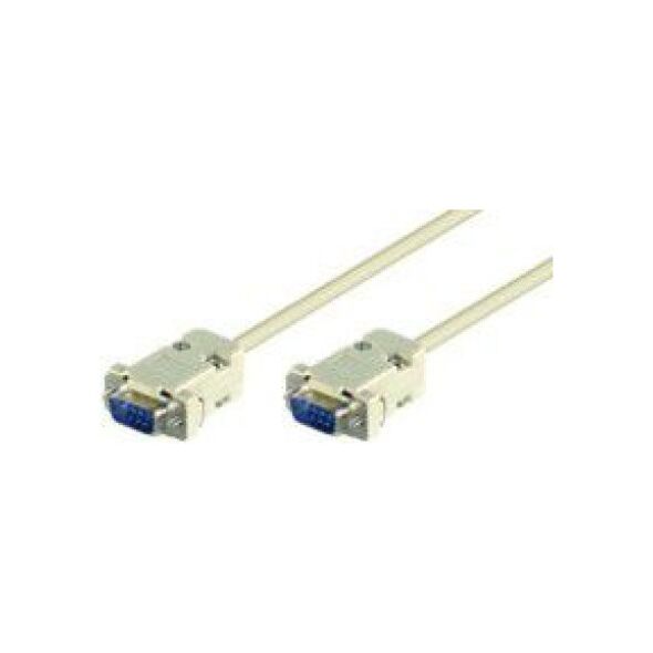 MicroConnect DB-9 - DB-9, 1.8m, Biały (SCSEHH2)