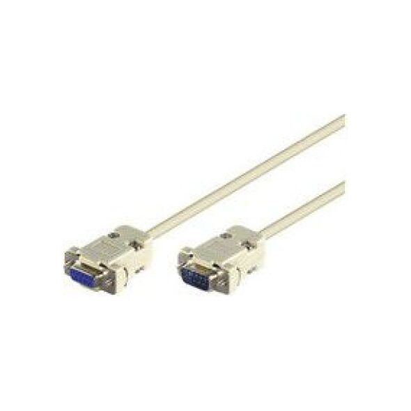 MicroConnect DB-9 - DB-9, 10m, Biały (SCSEHN10)