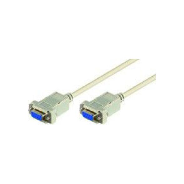 MicroConnect DB-9 - DB-9, 1.8m, Biały (SCSENN2N)