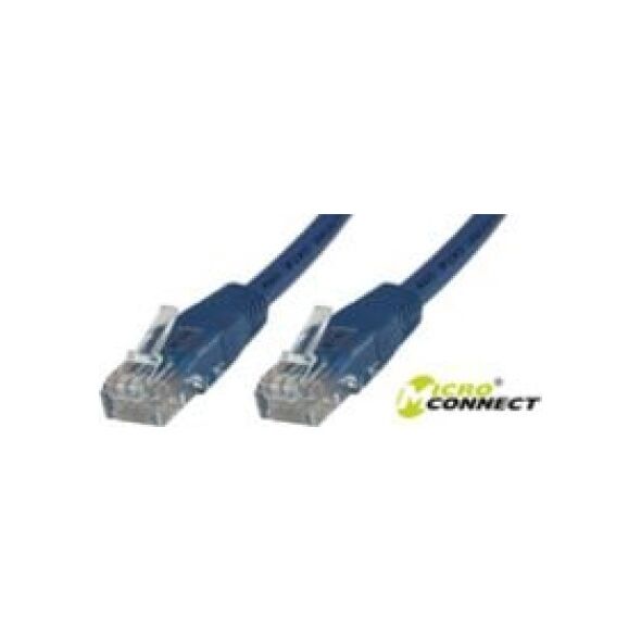 MicroConnect U/UTP CAT5e 2M Blue PVC (B-UTP502B)