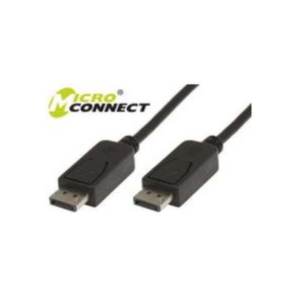 Kabel MicroConnect DisplayPort - DisplayPort 1.8m czarny (DP-MMG-180)