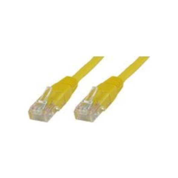 MicroConnect RJ-45/RJ-45 kat.6 5m Żółty (UTP605Y)