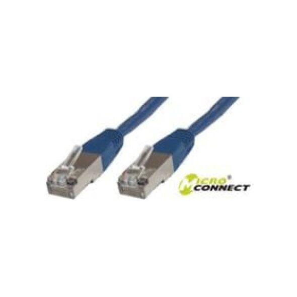 MicroConnect Patchcord, FTP, CAT6, 10m, niebieski (B-FTP610B)