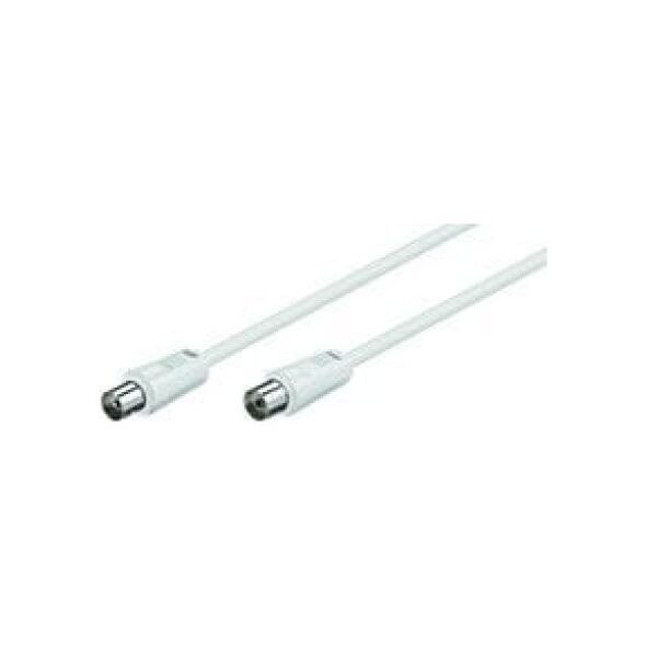 Kabel MicroConnect Antenowy 5m biały (COAX050W)