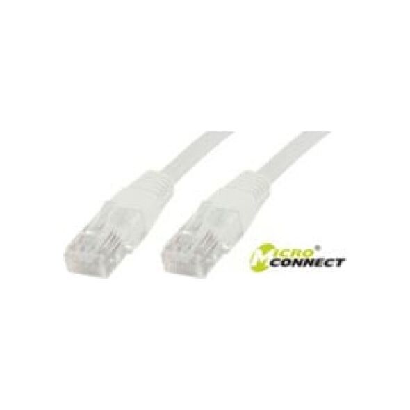 MicroConnect U/UTP CAT5e 2M White PVC (B-UTP502W)