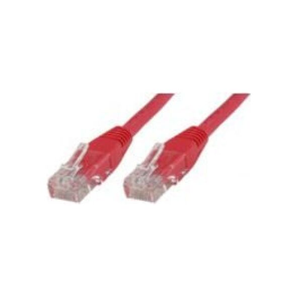 MicroConnect RJ-45/RJ-45 kat.6 3m Czerwony (UTP603R)