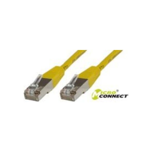 MicroConnect Patchcord, FTP, CAT6, 3m, żółty (B-FTP603Y)