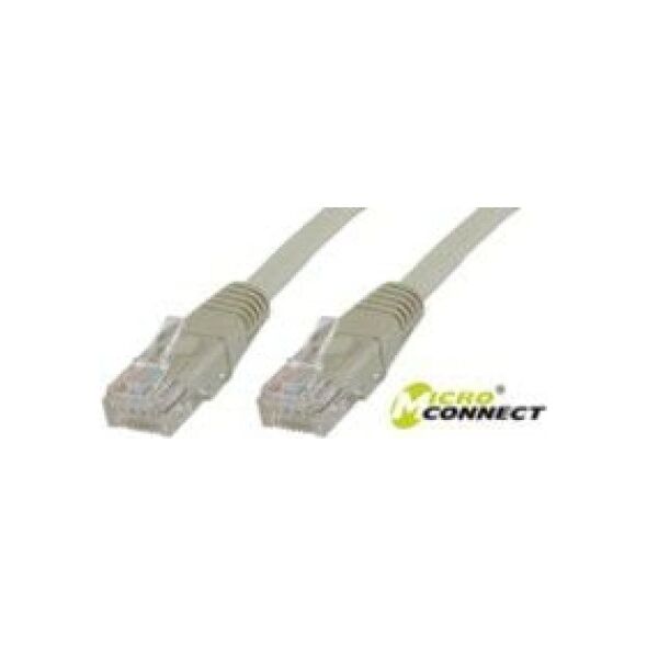 MicroConnect Patchchord U/UTP CAT6, PVC, szary, 3m (B-UTP603)
