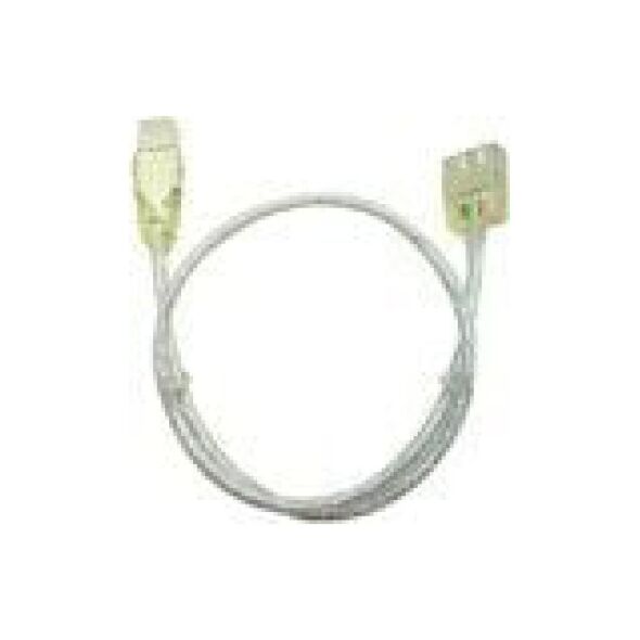 Kabel USB MicroConnect USB-A - USB-A 0.5 m Przezroczysty (USBAAF05T)