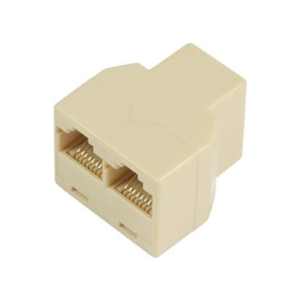 MicroConnect Y-ADAPTER RJ45-2xRJ45 F/F 8P (MPK302)