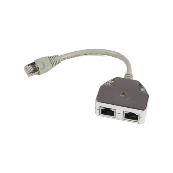 MicroConnect Y-ADAPTER RJ45-2xRJ45 M/F 8P (MPK420)