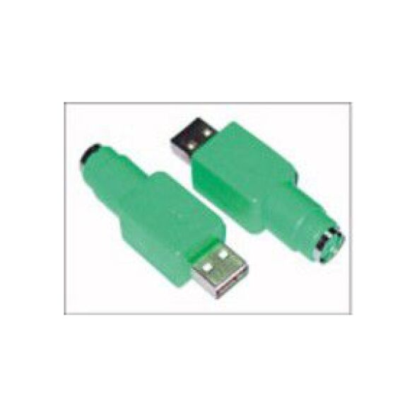 Adapter USB MicroConnect USB - PS/2 Zielony  (USBAPS2F)