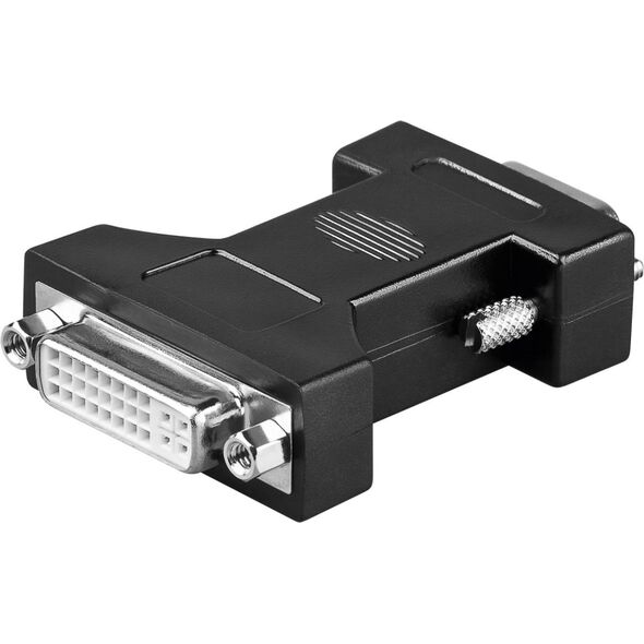Adapter AV MicroConnect DVI-I - D-Sub (VGA) czarny (MONBG)