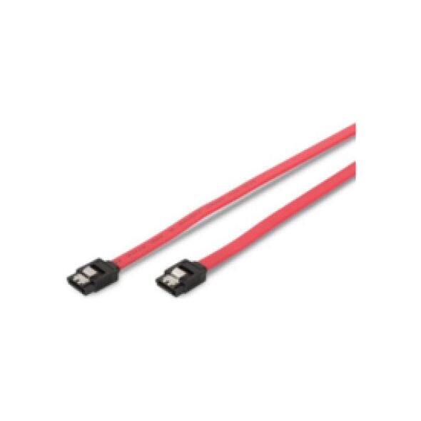 MicroConnect SATA - SATA, 0.5m, Czerwony (SAT15005C)