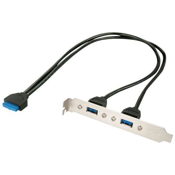 Lindy Panel tylni 2x USB 3.0 (33096)