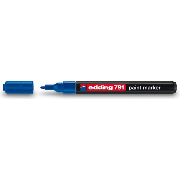 Edding Marker lakierowy Edding 791 1-2mm NIEBIESKI (791N ED)