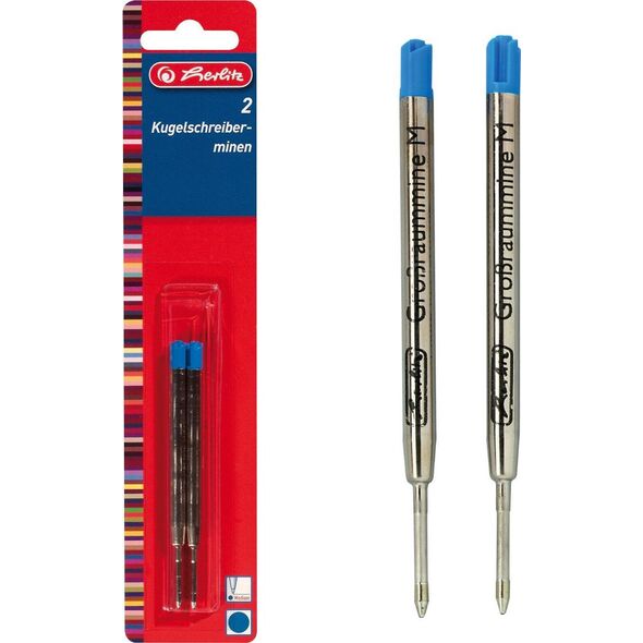 Herlitz Wkład do długopisów Parker Niebieski (0008608804)