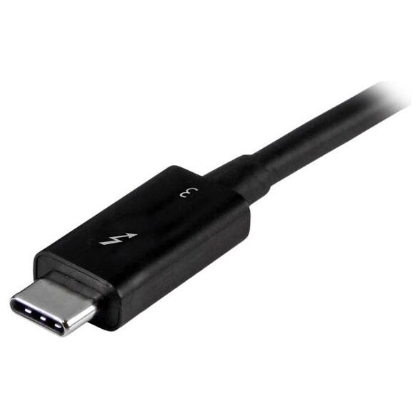 Kabel USB StarTech USB-C - USB-C 0.5 m Czarny (TBLT34MM50CM)