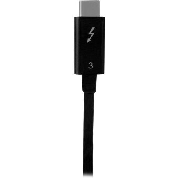 Kabel USB StarTech USB-C - USB-C 0.5 m Czarny (TBLT34MM50CM)