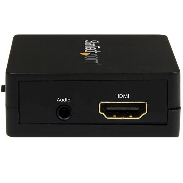 Adapter AV StarTech HDMI - HDMI + Jack 3.5mm czarny (HD2A)