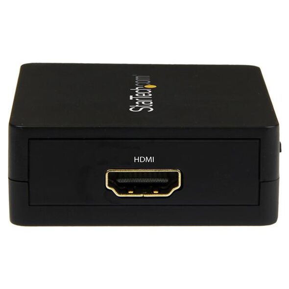 Adapter AV StarTech HDMI - HDMI + Jack 3.5mm czarny (HD2A)