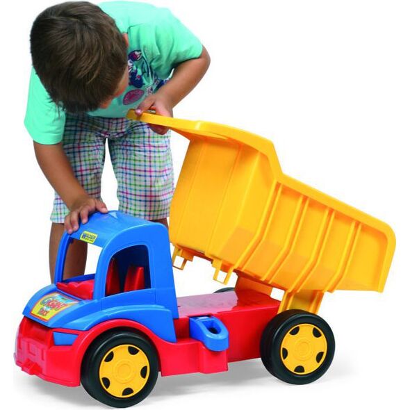 Wader GIGANT TRUCK WYWROTKA Z PRZYCZEPĄ (65100)