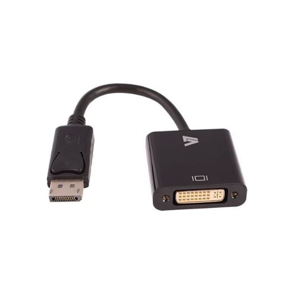 Adapter AV V7 DisplayPort - DVI-I czarny (CBLDPDVI-1E)