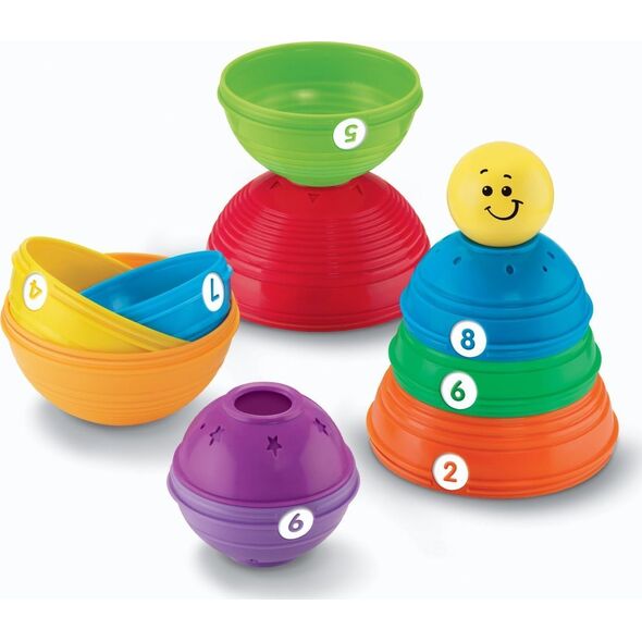 Fisher Price Okrągłe Kubeczki Do Ustawiania