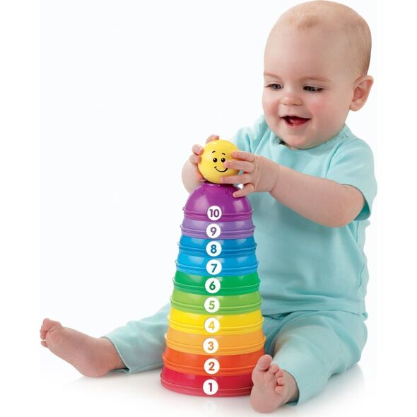 Fisher Price Okrągłe Kubeczki Do Ustawiania