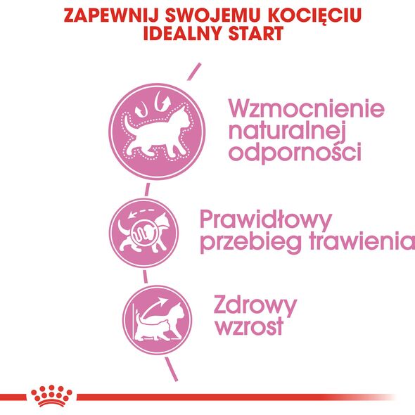 Royal Canin Kitten karma sucha dla kociąt od 4 do 12 miesiąca życia 10 kg