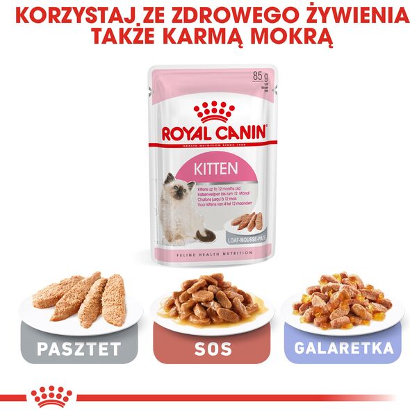Royal Canin Kitten karma sucha dla kociąt od 4 do 12 miesiąca życia 10 kg