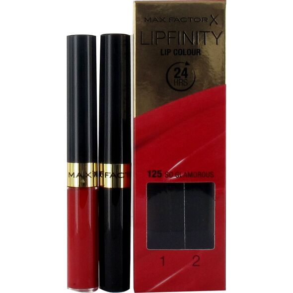 MAX FACTOR Lipfinity Lip Colour Pomadka 125 So Glamorous 4.2g