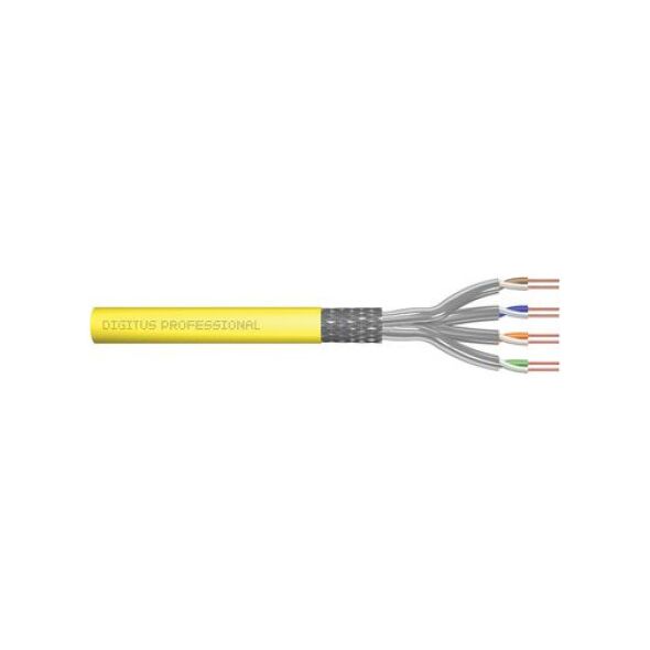 Digitus Przewód instalacyjny S-FTP, Cat7A, 1000m, żółty (DK-1743-A-VH-10)