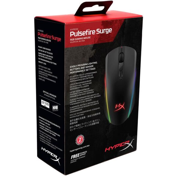 Mysz HyperX Pulsefire Surge RGB  (4P5Q1AA)