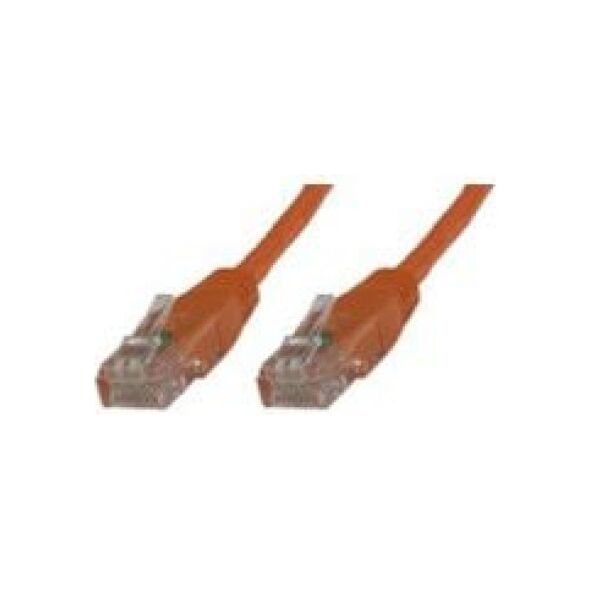MicroConnect RJ-45/RJ-45 kat.6 0.5m Pomarańczowy (UTP6005O)