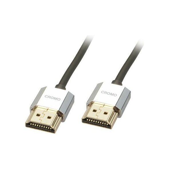 Kabel Lindy HDMI - HDMI 0.5m srebrny (41670)