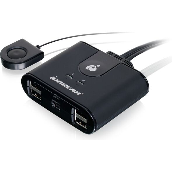 HUB USB IOGear 4x USB-A 2.0 (GUS402)