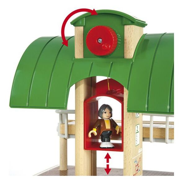 Brio Zestaw kolejowy z dworcem (33512)
