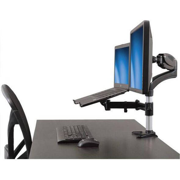 StarTech Uchwyt biurkowy na monitor 15" - 27" (ARMUNONB)