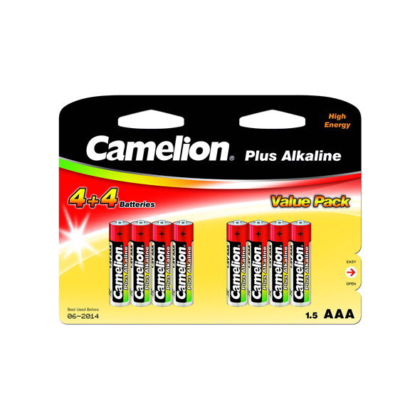 Camelion Bateria Plus AAA / R03 8 szt.