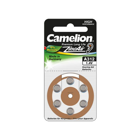 Camelion Bateria do aparatów słuchowych PR41 6 szt.
